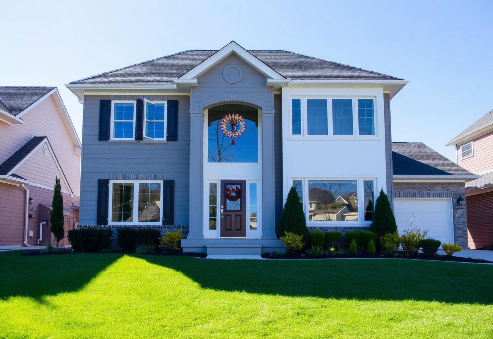 Beautiful Pittsburgh home with new windows installed by AWS